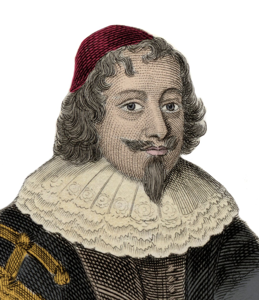 Portrett av William Noy (1577-1634), engelsk jurist. av Unknown artist