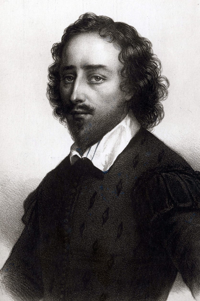 Portrett av William Shakespeare. Engelsk dramapoet (1564 til 1616) av Unknown artist