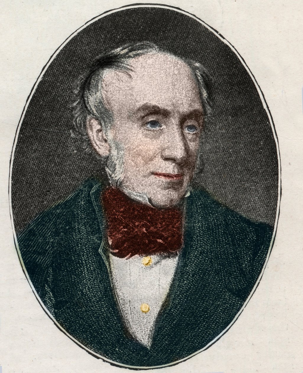 Portrett av William Wordsworth (1770-1850) Britisk poet - Portrett av William Wordsworth (1770-1850), engelsk poet av Unknown artist