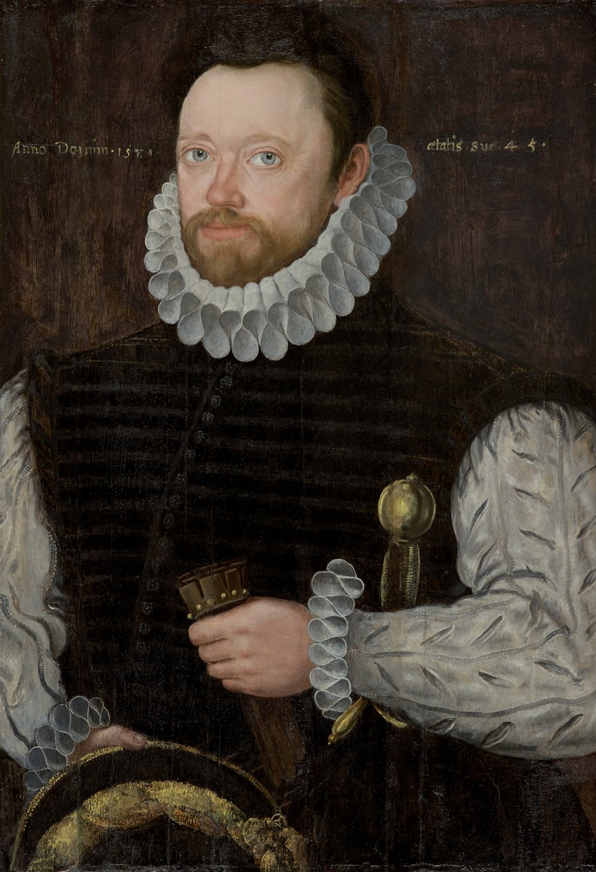Portrett av en mann av Unknown artist