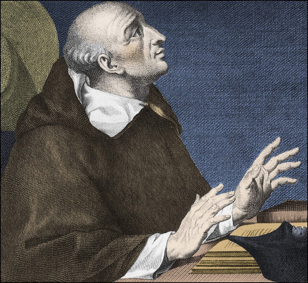 Portrett av juan de torquemada 1388-1466 Spansk kardinal fra 1400-tallet medlem av den dominikanske orden. av Unknown artist