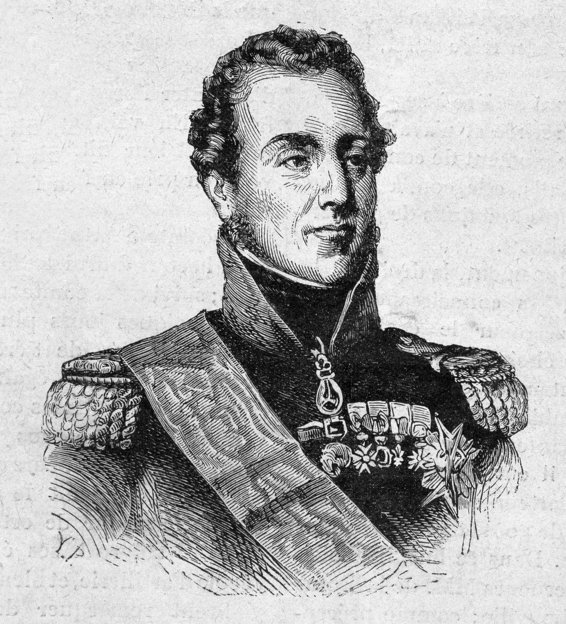 Portrett av hertugen av Angouleme Louis Antoine (Louis-Antoine) d