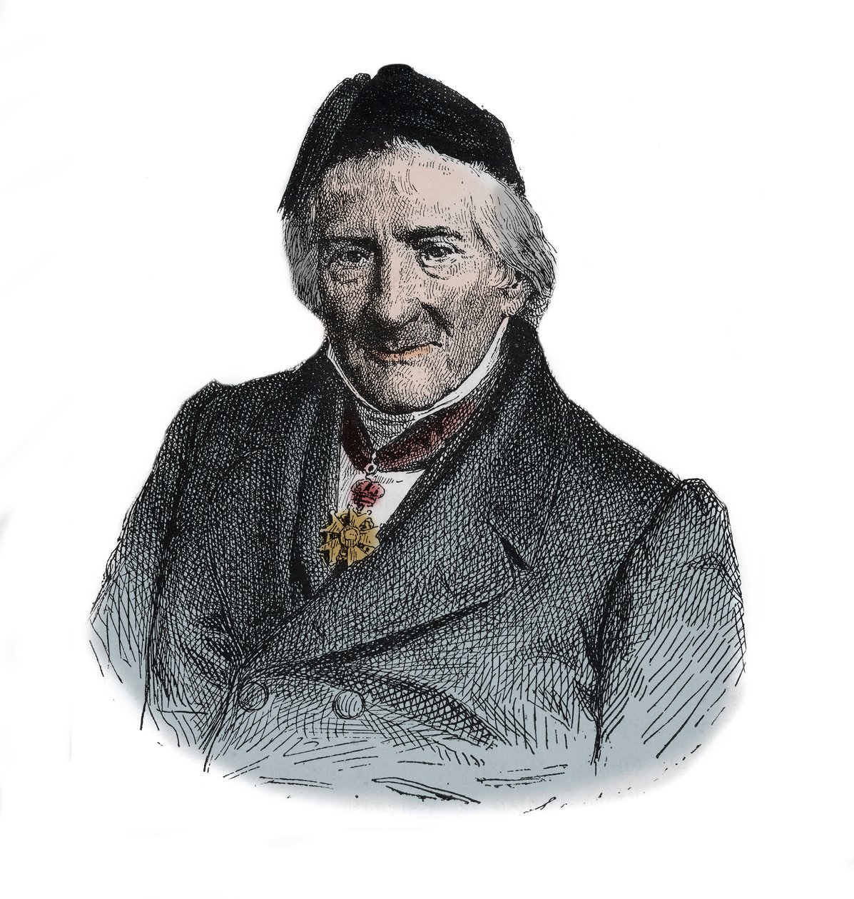 Portrett av den engelske legen Jacques Lordat (1773-1870) av Unknown artist