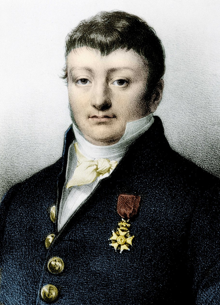 Portrett av den franske navigatøren og kaperen Robert Surcouf (1736-1826). Portrett av Robert Surcouf (1736–1827) av Unknown artist