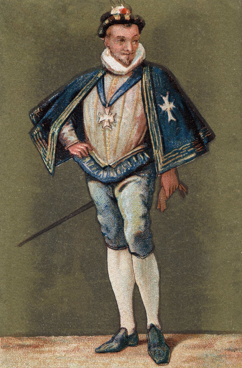Portrait of the King of France Henry III (1551 - 1589). av Unknown artist