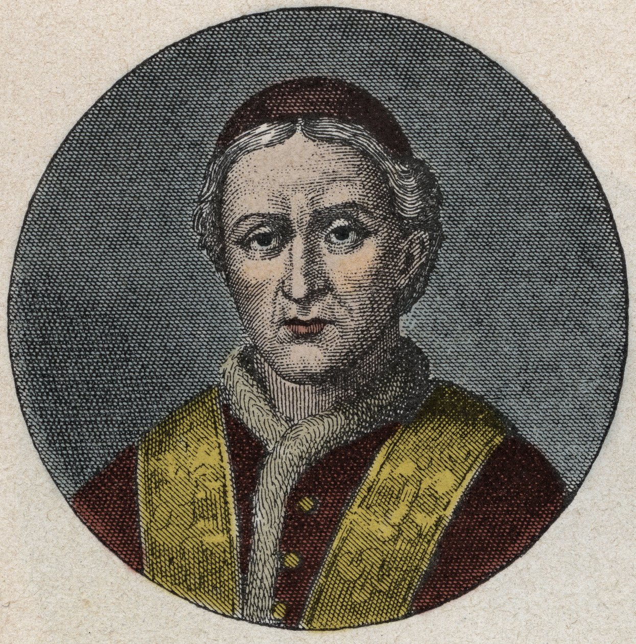 Portrett av paven Leon XII (Leo, Leone) (1823-1829) av Unknown artist