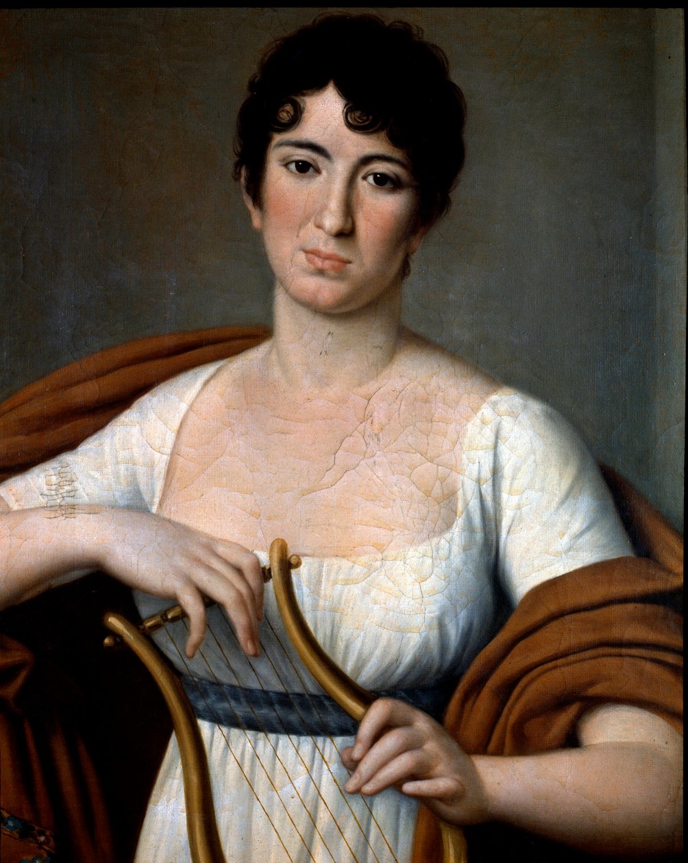 Portrett av den spanske sangeren Isabelle Colbran (1785-1845) Anonymt maleri fra 1800-tallet. Bologna, Civico Museo Biblioteca Musicale av Unknown artist