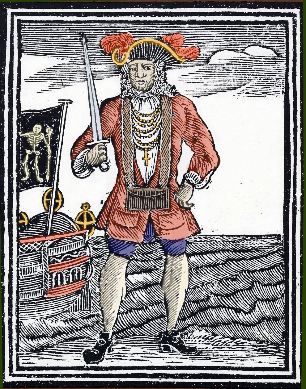 Portrett av piraten Bartholomew 