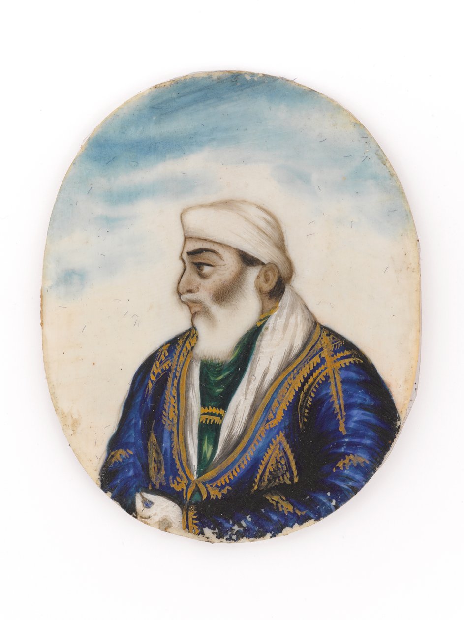 Portrett, sannsynligvis av Ayodeya Prasad, bror til Dina Nath av Unknown artist