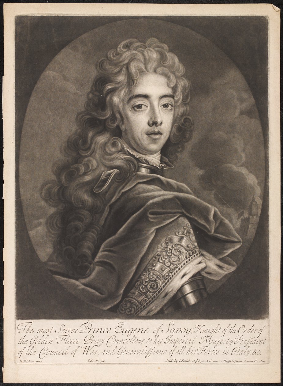 Prins Eugene av Savoy av Unknown artist