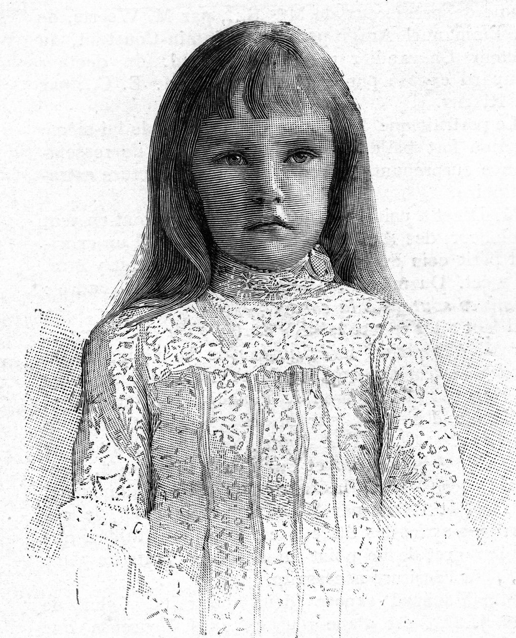 Prinsesse Elizabeth datter av prins Rudolf av Habsburg av Unknown artist