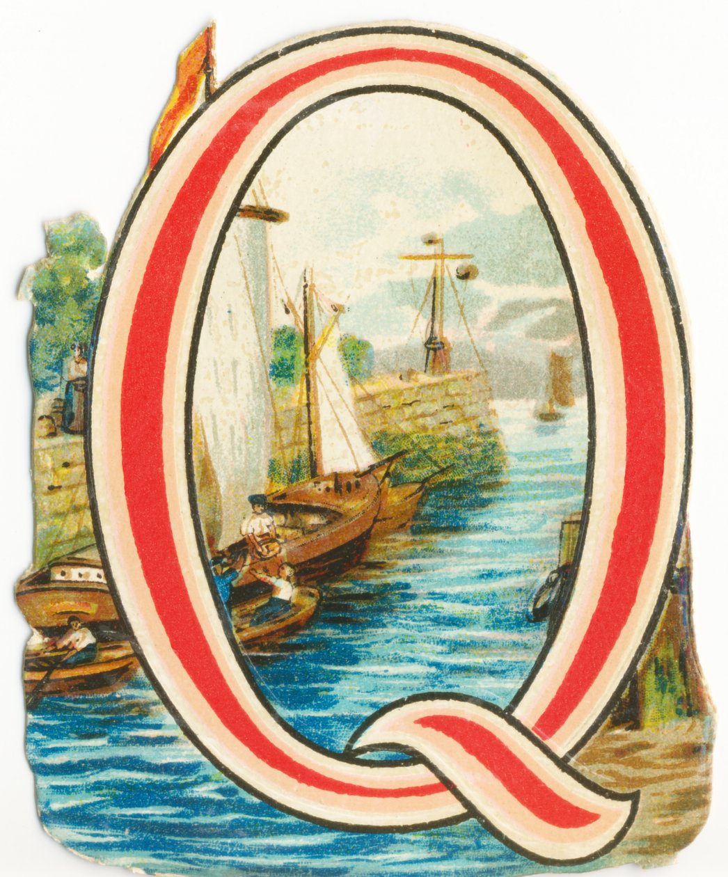 Q: Dock av Unknown artist
