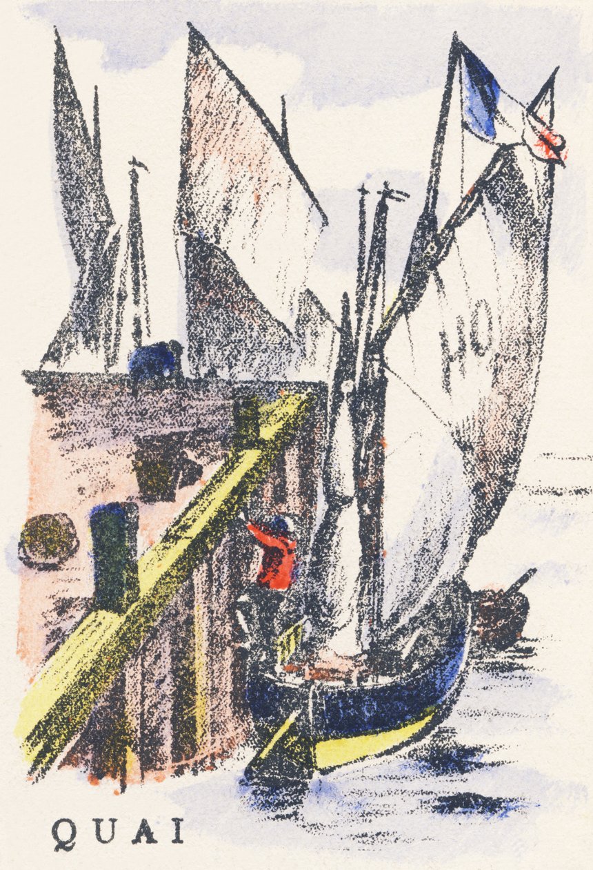 Q: dock av Unknown artist