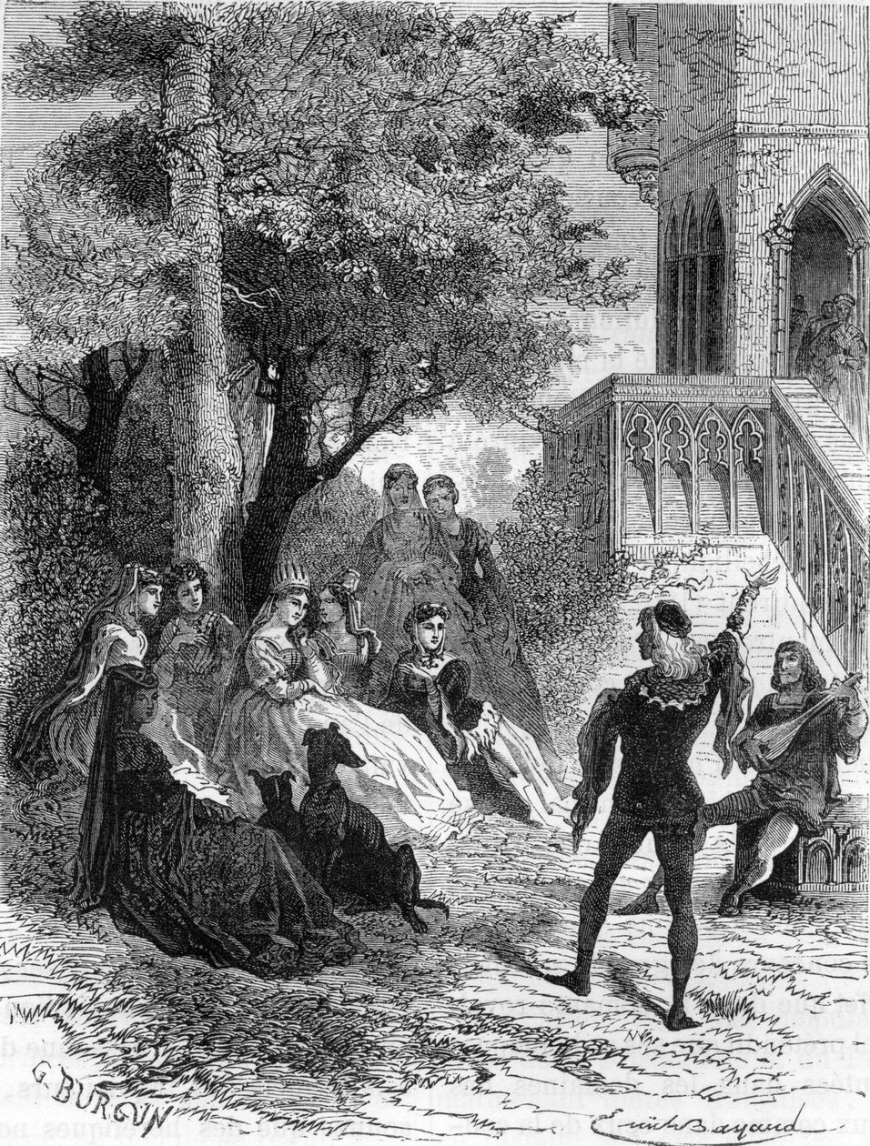Queen Mary of Brabant and the find Adenes - in “” L