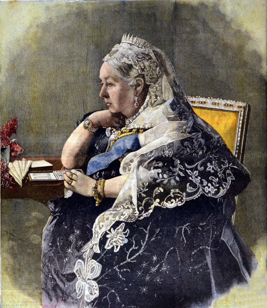 Dronning Victoria I (1819–1901) av Unknown artist