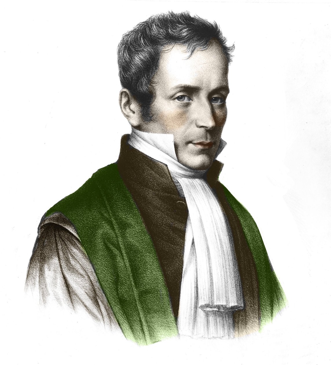 René Théophile Hyacinte Laënnec (1781–1826), fransk lege av Unknown artist