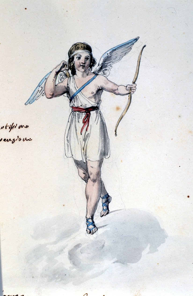 Representasjon av Amor (Eros). av Unknown artist