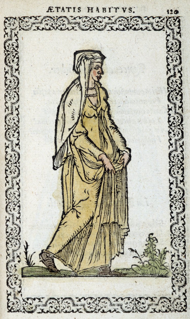 Roman Woman - i "" Habits et effigies"" av Jean Slupérino av Unknown artist