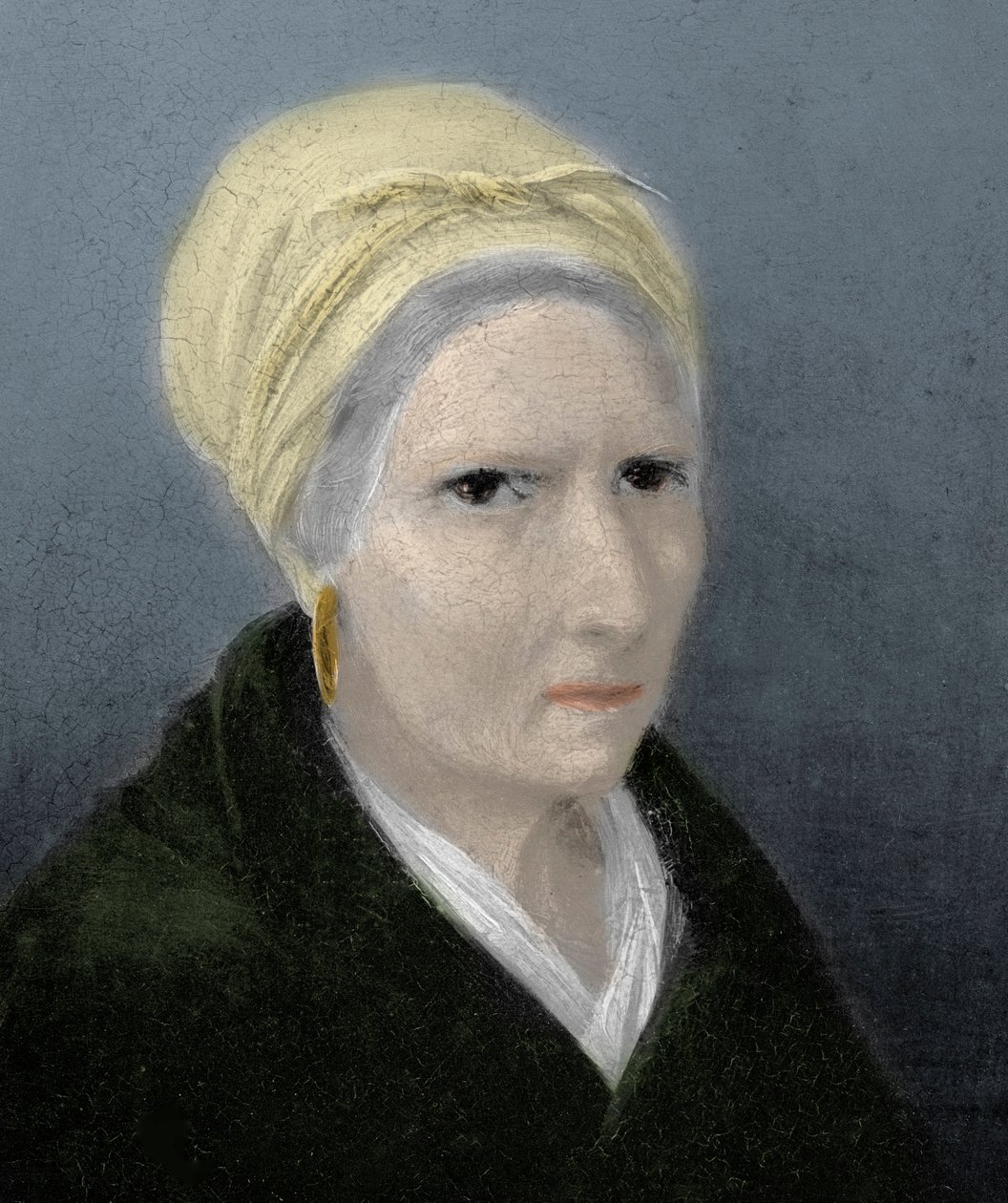 Rosa Raimondi (1776-1852) mor til Giuseppe Garibaldi - Giuseppe Garibaldis mor - tegner etter et anonymt maleri. av Unknown artist