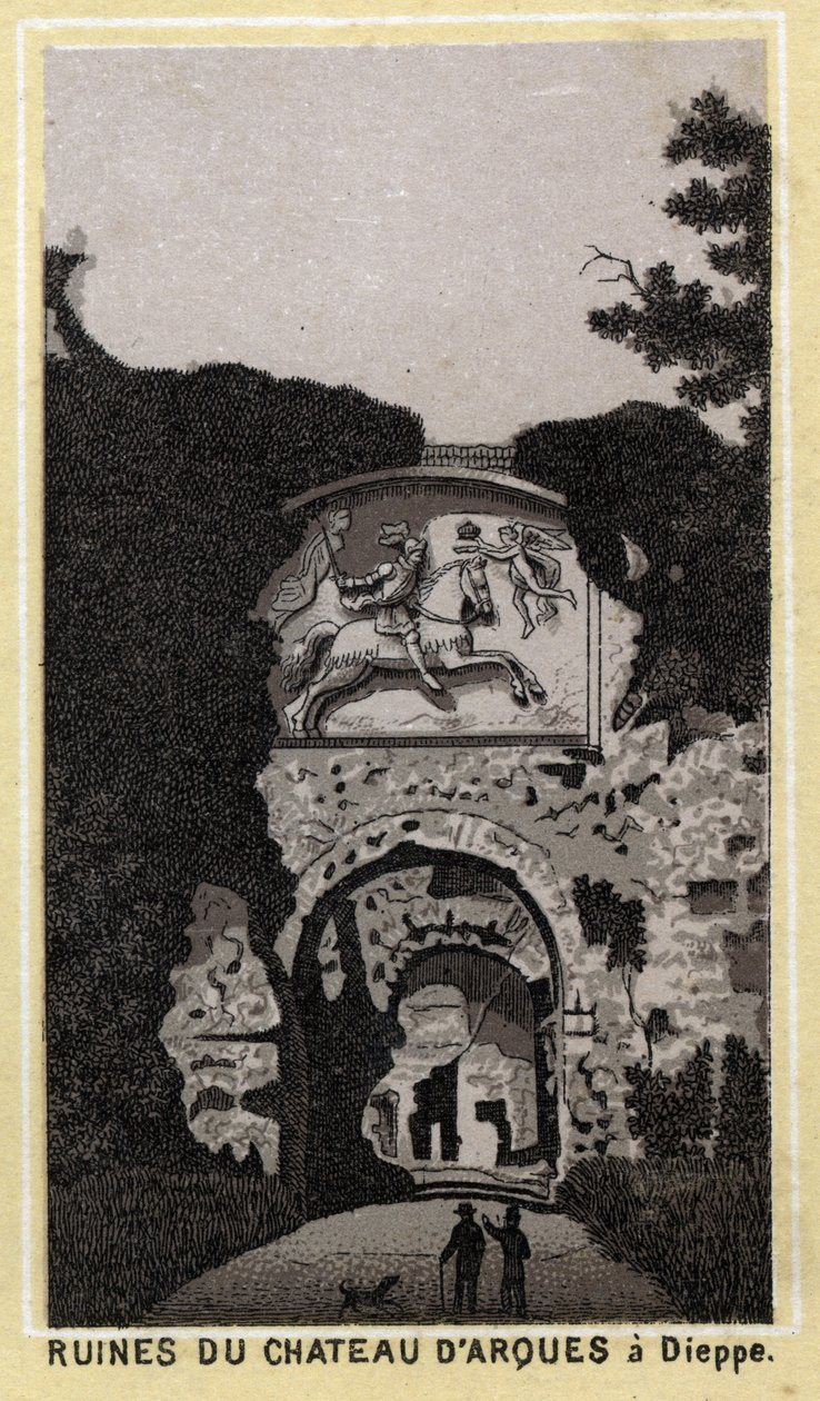 Ruinene av Chateau d