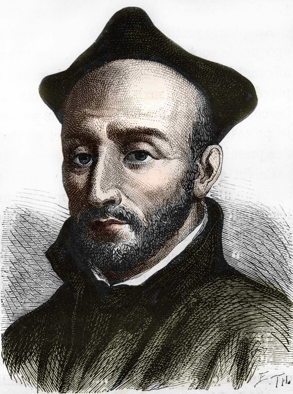 Saint Ignatius of Loyola (1491-1556), founder of the Society of Jesus. av Unknown artist