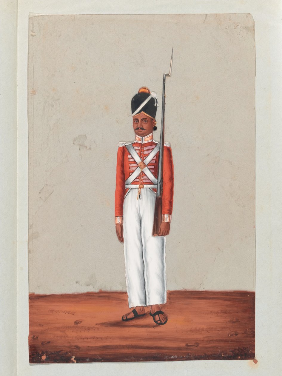 Sepoy, Madras-hæren av Unknown artist