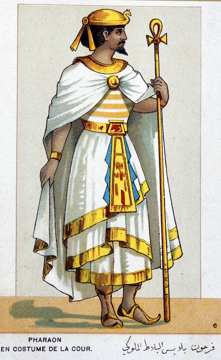 Serier med kromolitografier av operakostymer i anledning den første representasjonen av Giuseppe Verdis Aida: faraoen. 1872 av Unknown artist