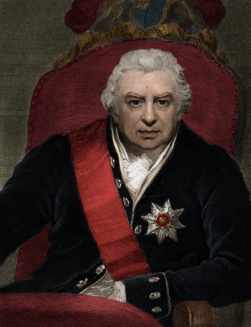 Sir Joseph Banks (1743-1820) - gravering - 1800-tallet av Unknown artist