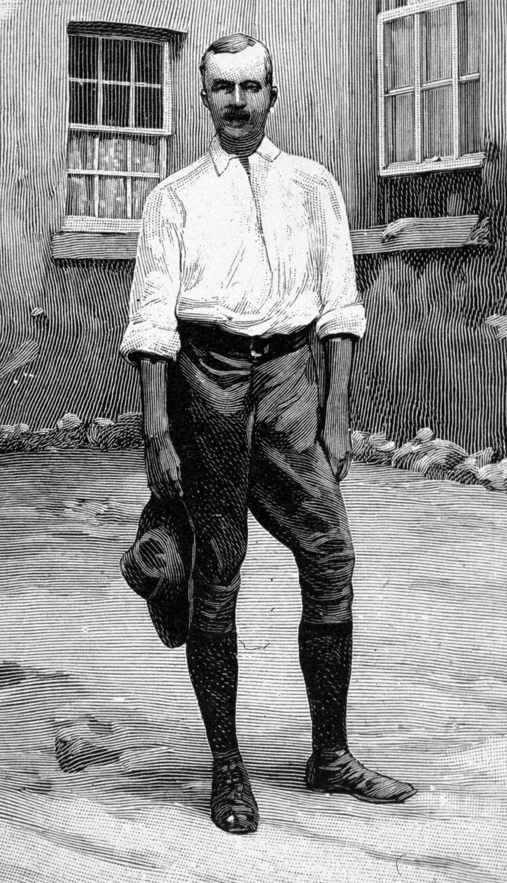 Sir Robert Baden-Powell. Britisk general (1857 til 1941) av Unknown artist