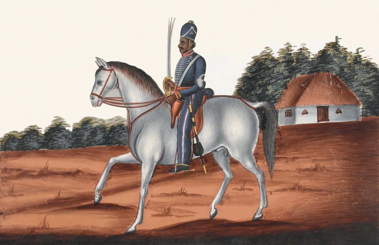 Sowar, Madras Cavalry, 1835 ca av Unknown