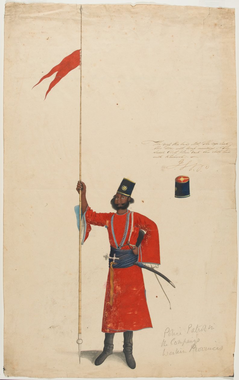 Sowar fra Rohilla Cavalry av Unknown artist