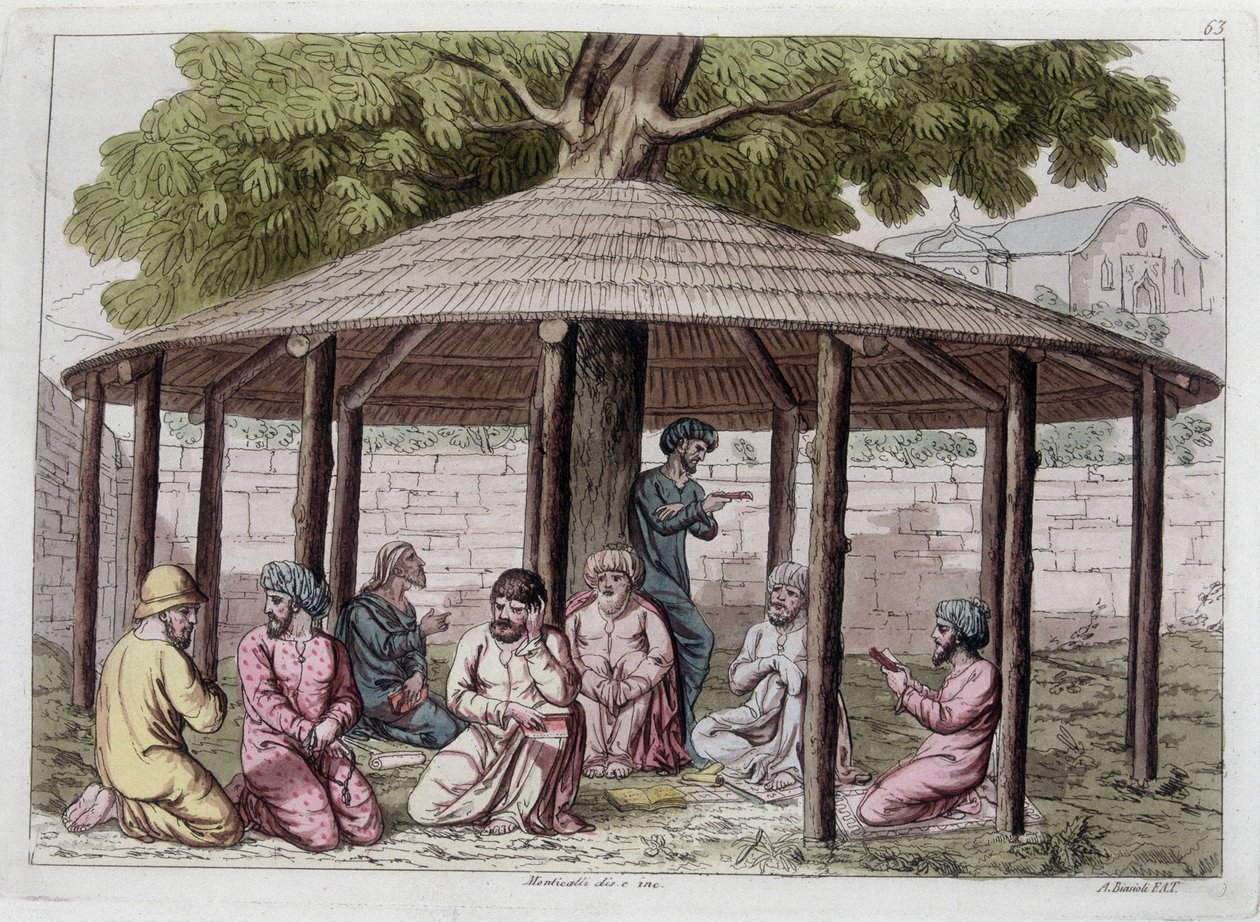 Spesiell sekt av Sophie, Persia. I "" Den gamle og moderne drakten"" av Unknown artist