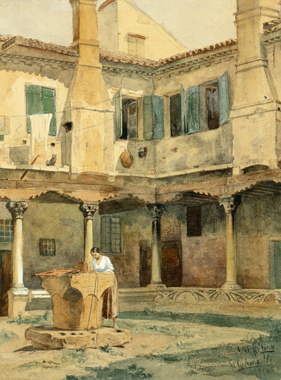 St. Gregorio av Unknown Artist