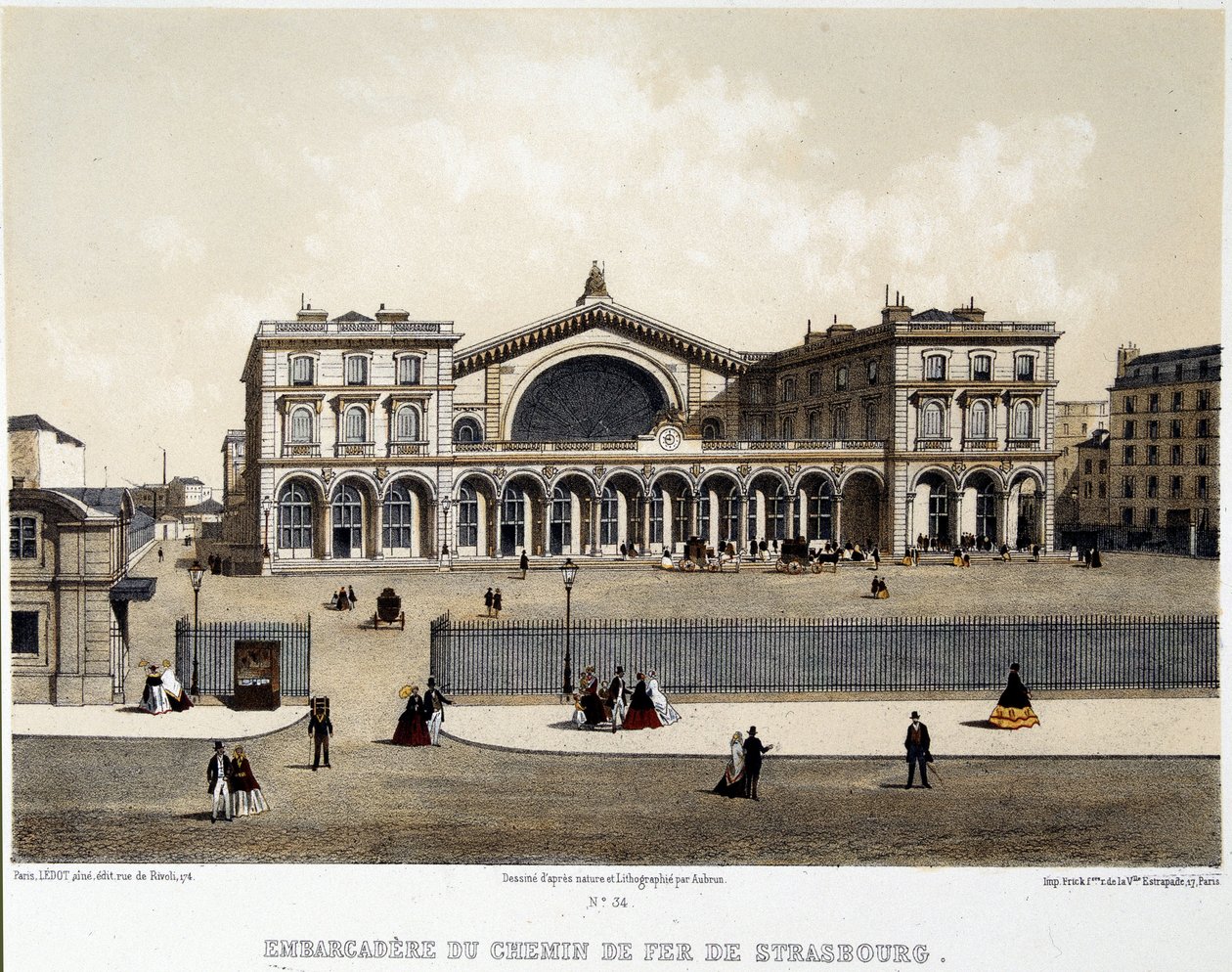 Strasbourg jernbanestasjon (nå Gare de l