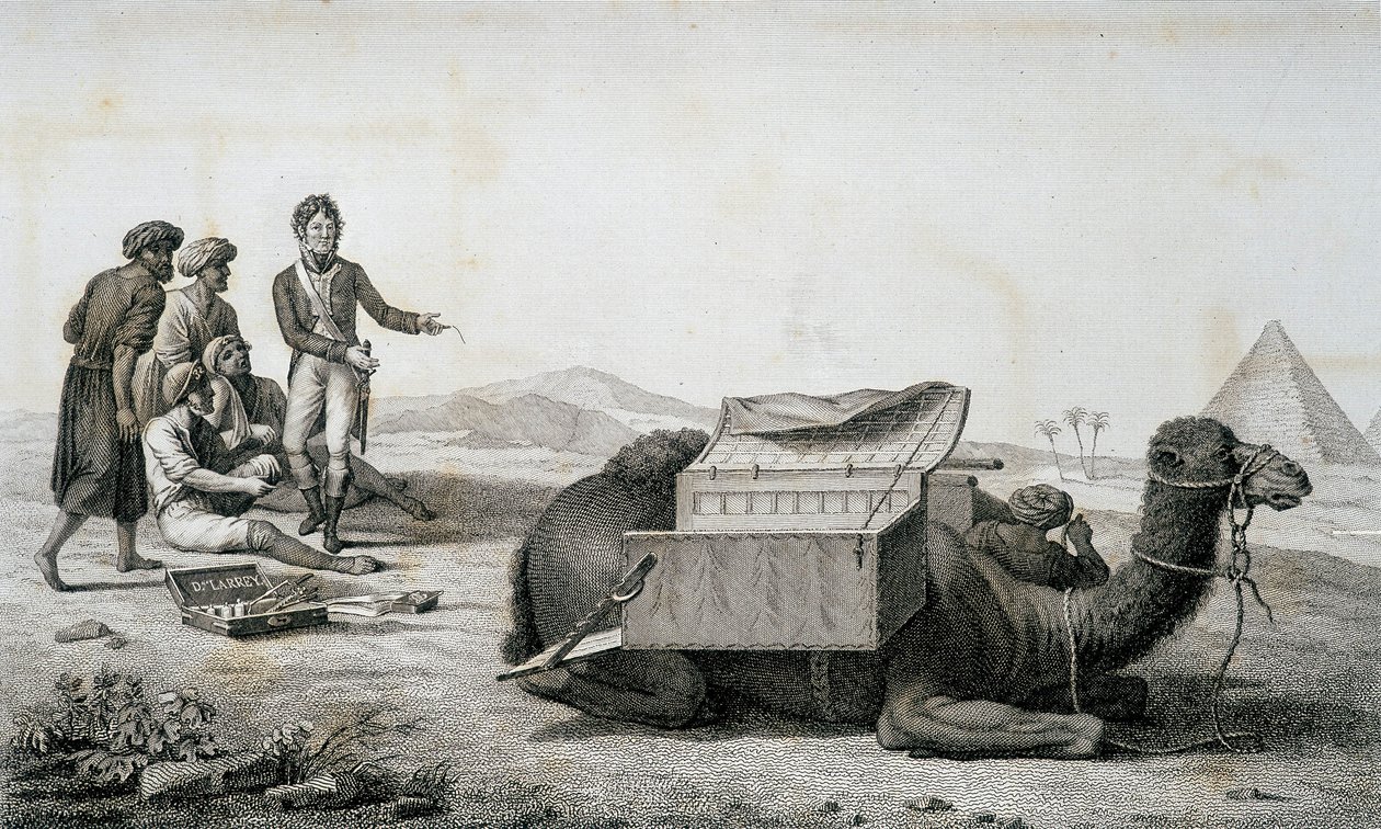 Kirurgi: Doctor Larrey - i "" Description of Egypt"", Imperial Editions av Unknown artist