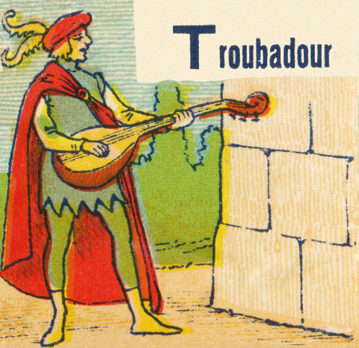T som trubadur av Unknown artist