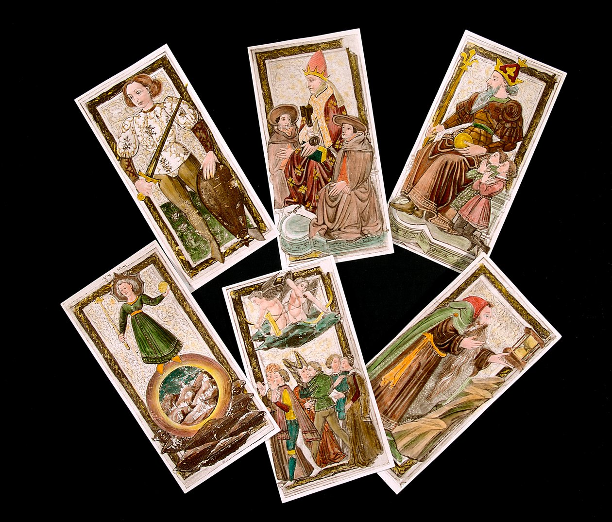 Tarotkort fra 1400-tallet. av Unknown artist