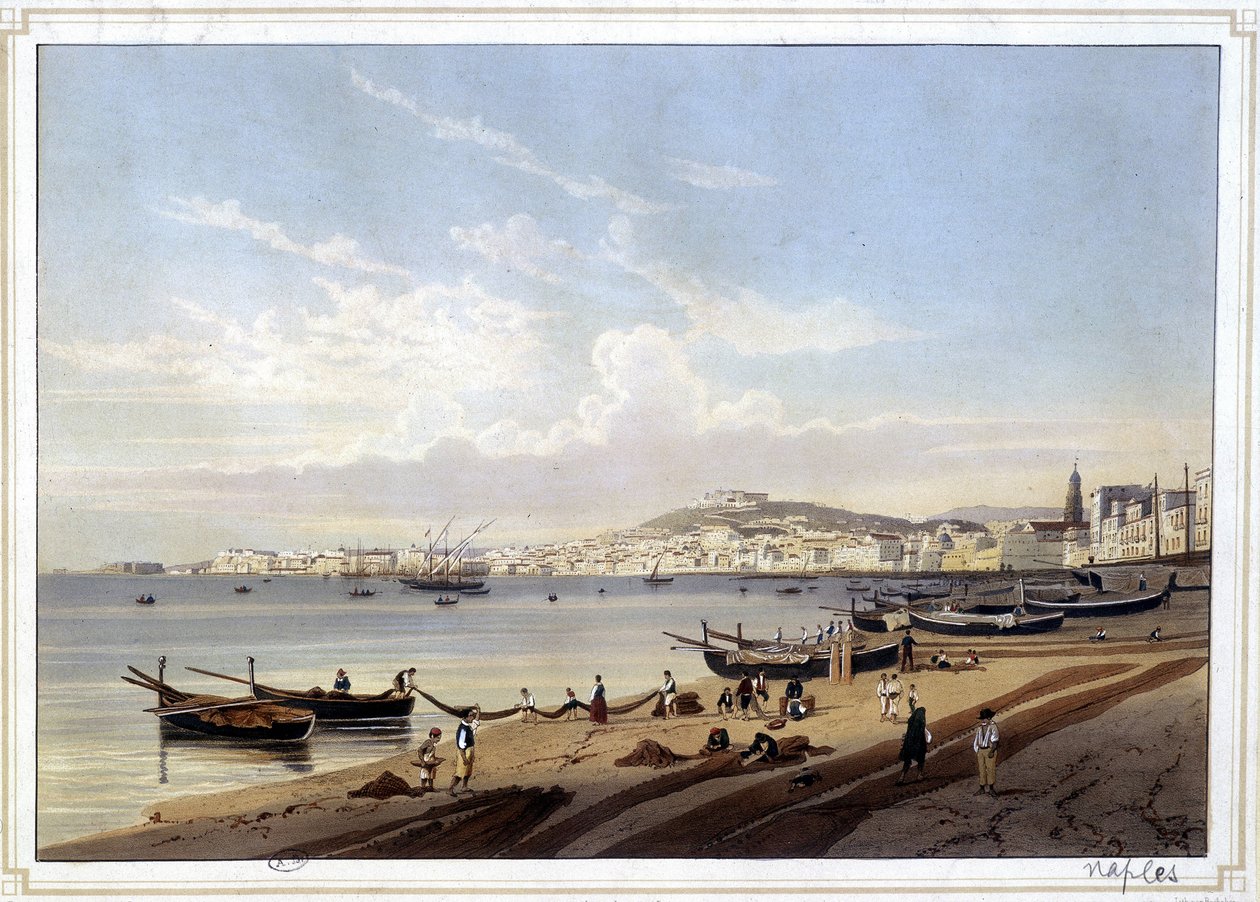 Napolibukten av Unknown artist