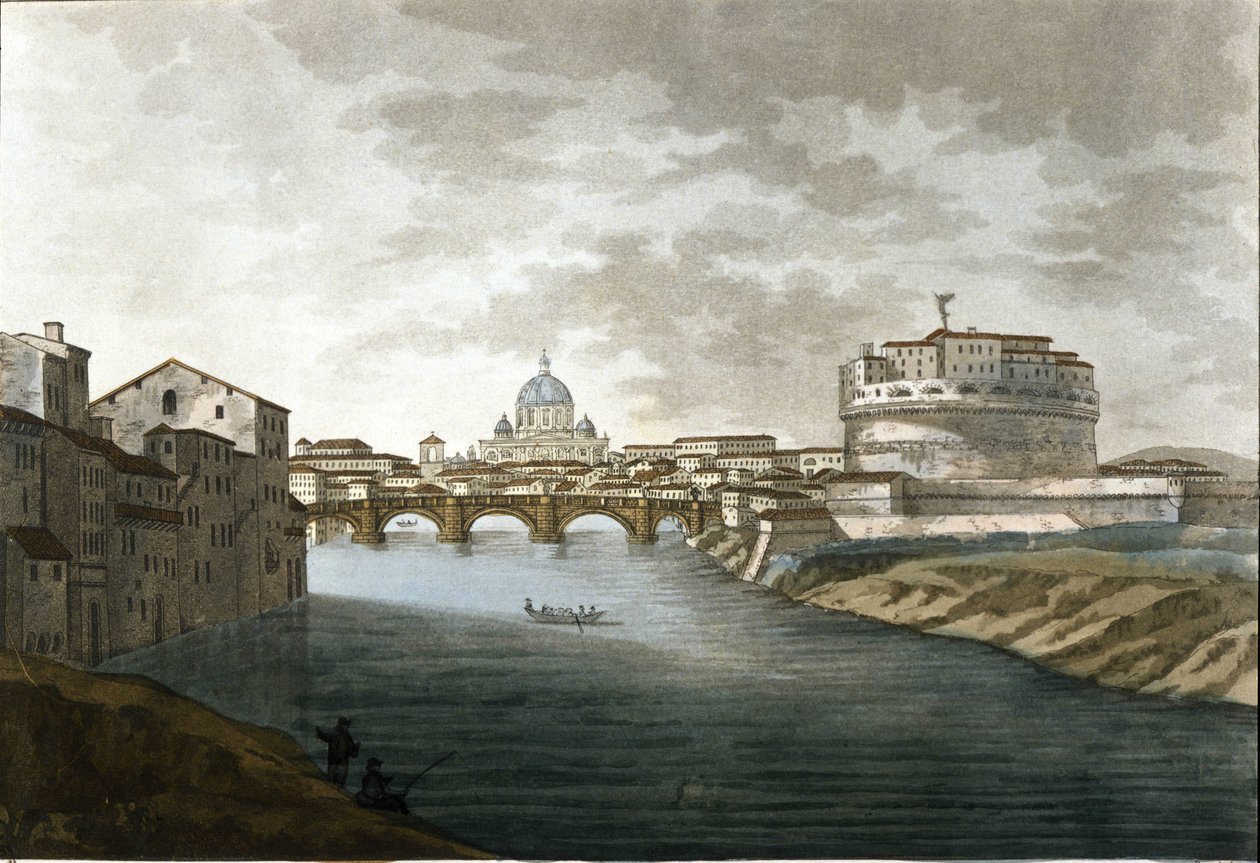 Chateau Saint Ange av Unknown artist