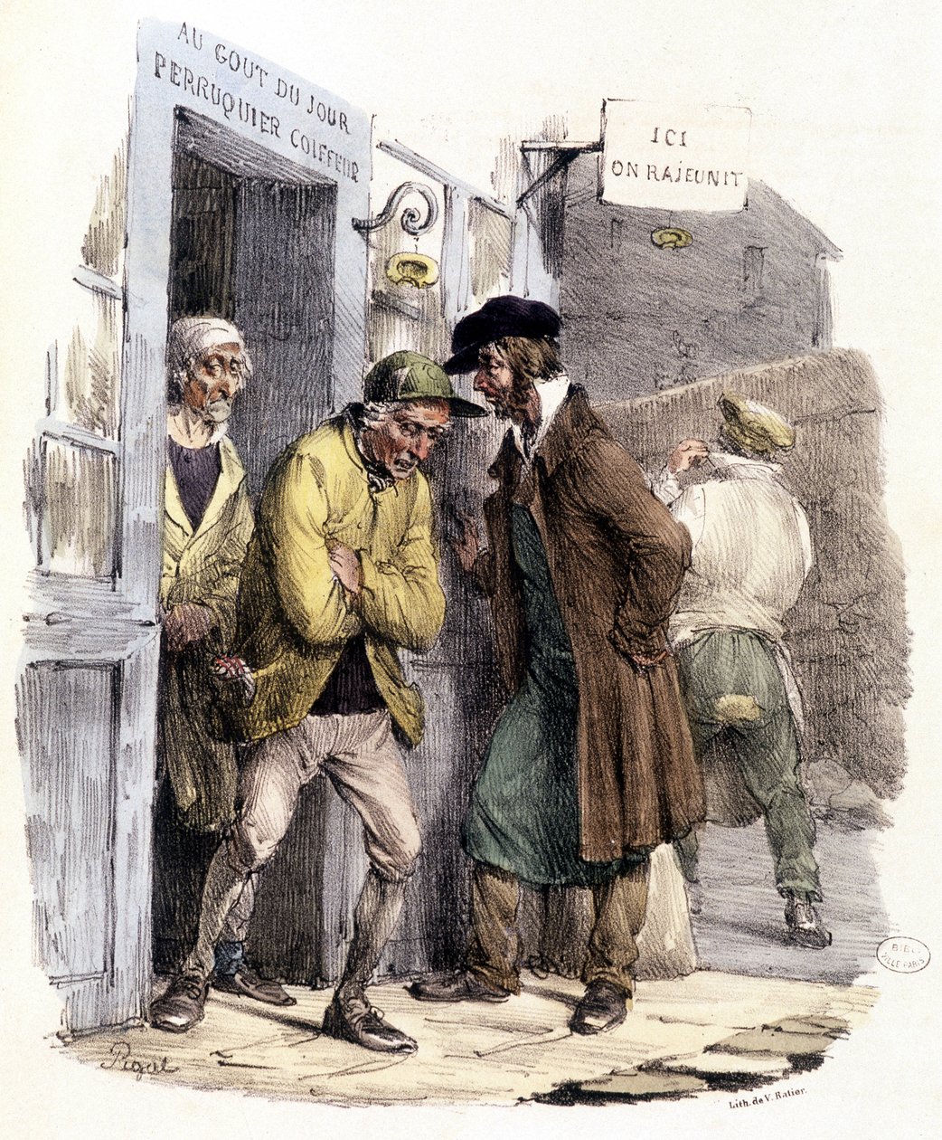 The Day of Beard - i "The Silhouette"" av Unknown artist