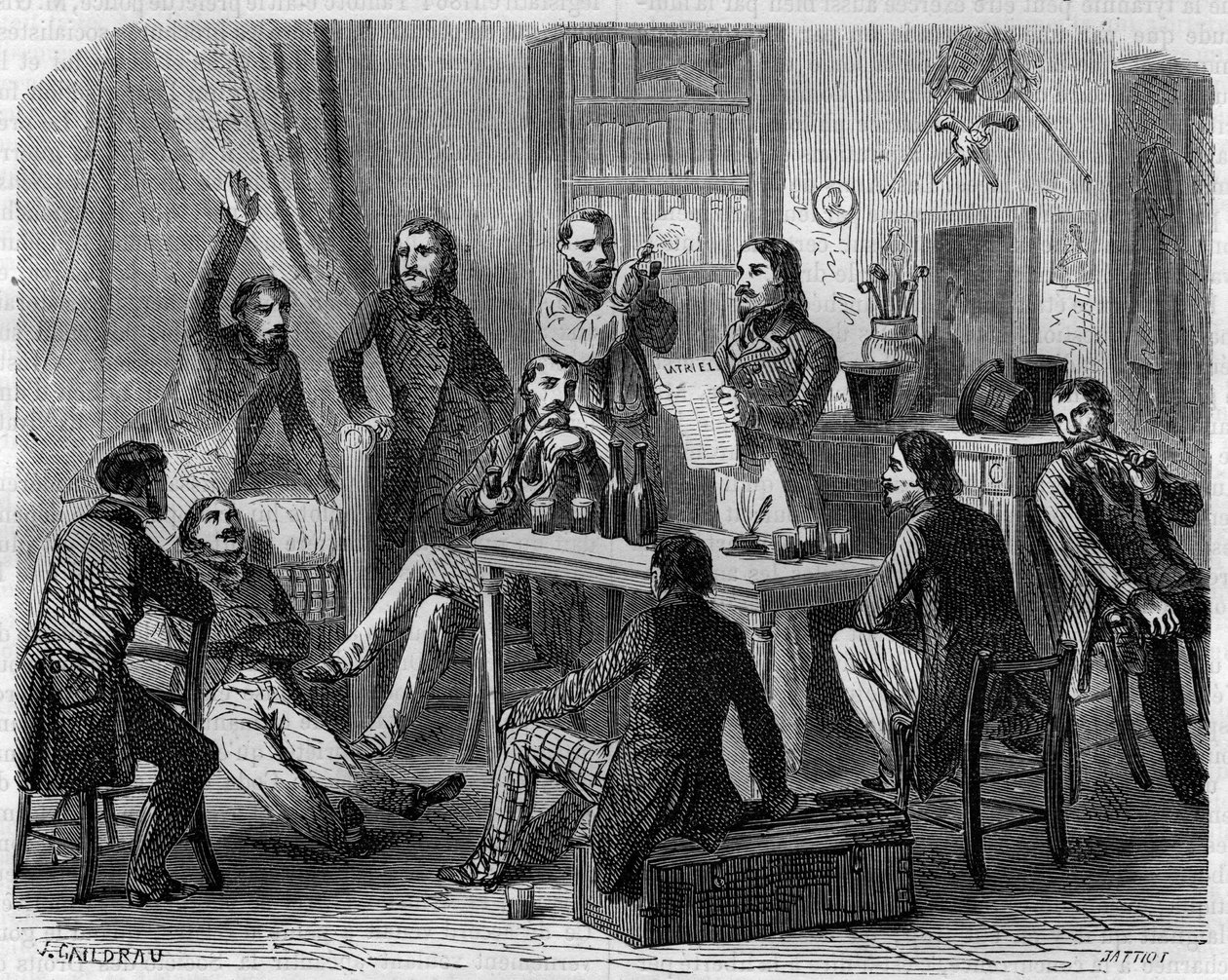 Human Rights Society (SDH) i 1832. av Unknown artist