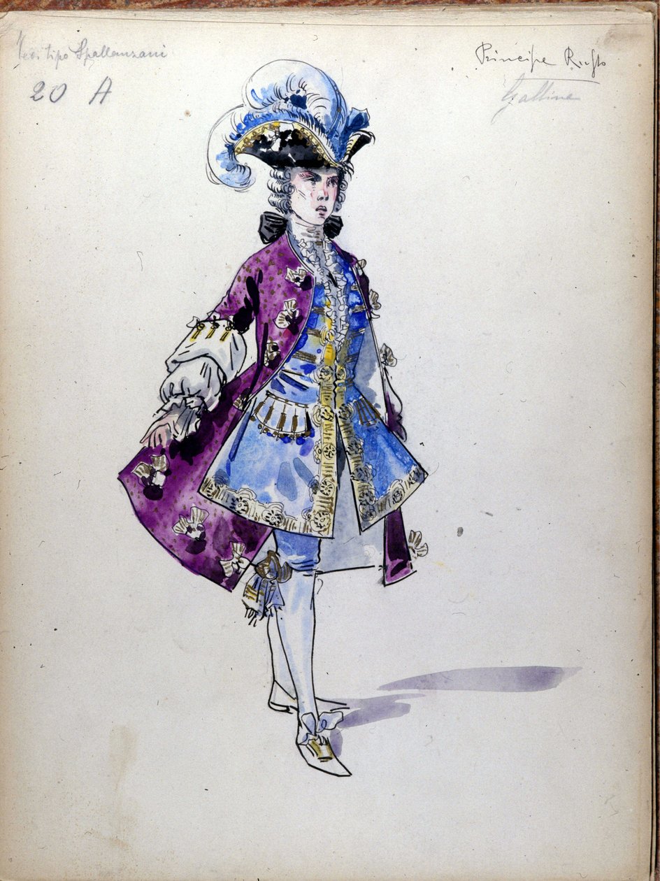 The Lady of Spades: Opera komponert i 1890 av Pyotr eller Pyotr Ilyich Tchaikovsky (eller Tschaikowsky) av Unknown artist