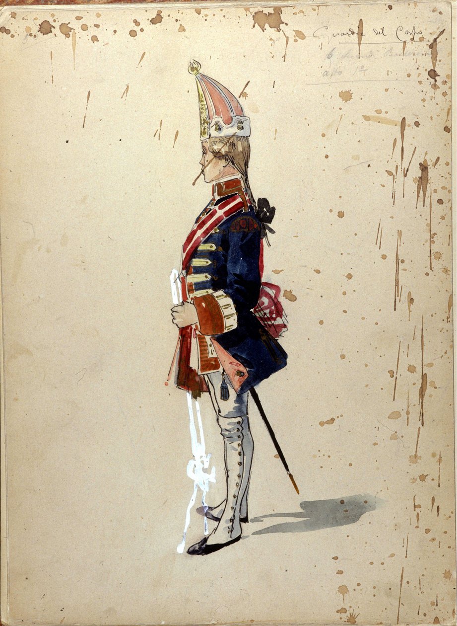 The Lady of Spades: Opera komponert i 1890 av Piotr eller Petr Ilyich Tchaikovsky (eller Tchaikowsky) av Unknown artist