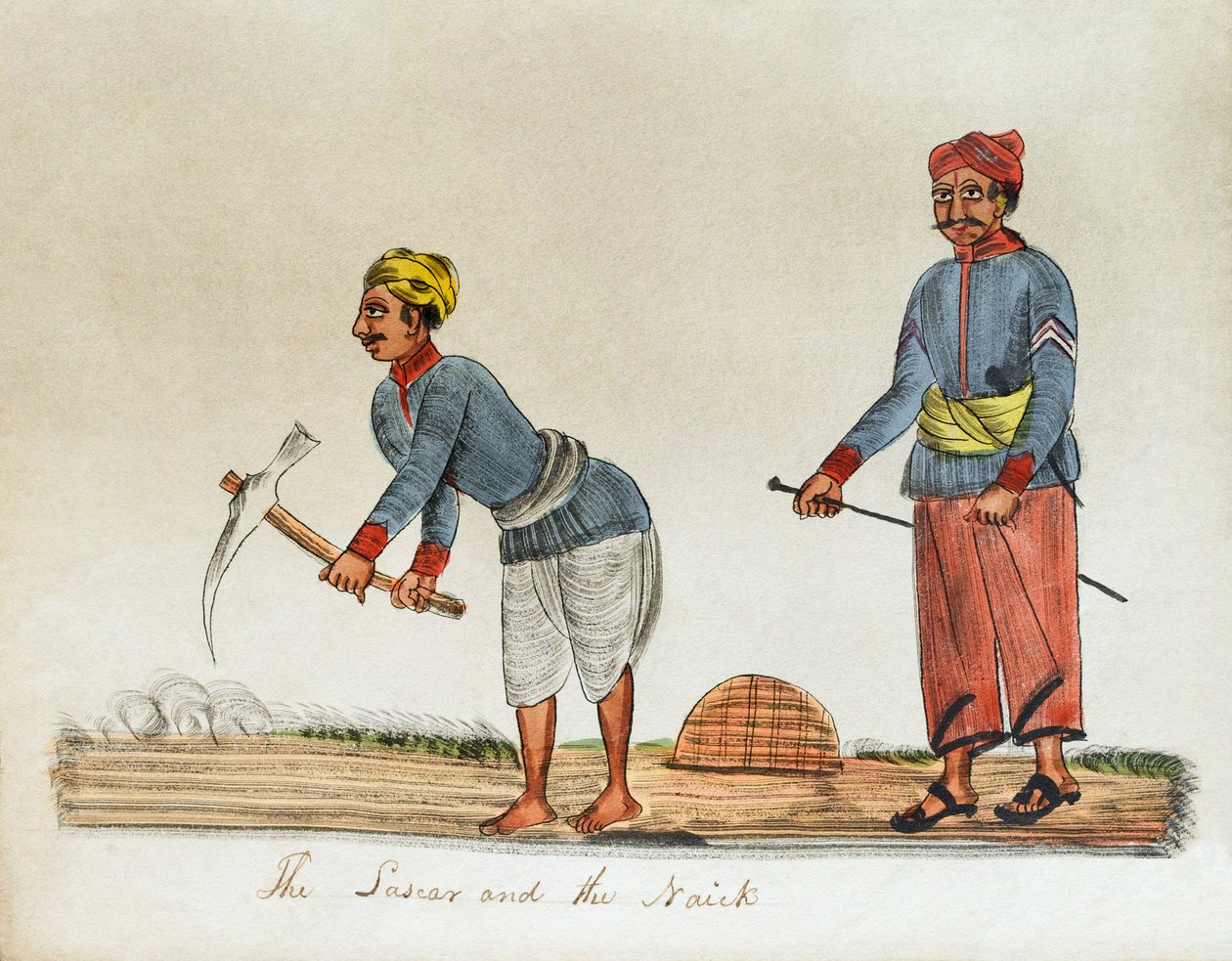 "Lascaren og Naicken", India av Unknown artist