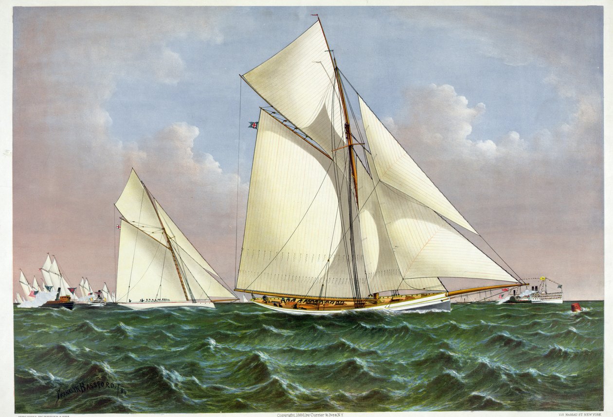 Mayflower, en seilbåt som vant America
