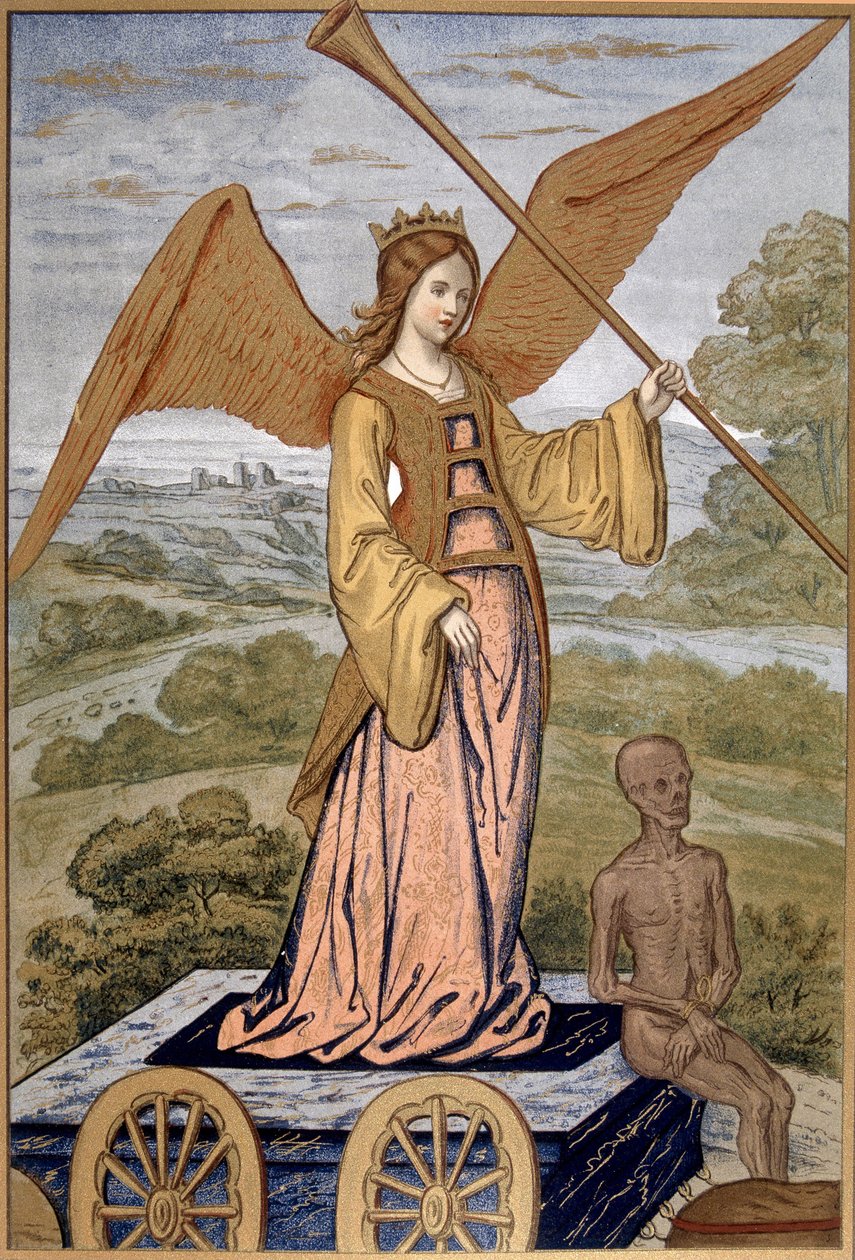 Den kjente triumfen over døden. av Unknown artist