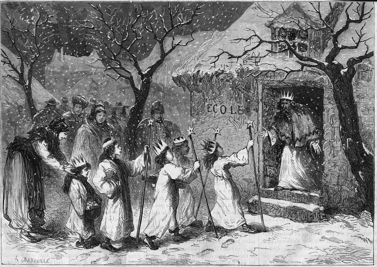 Kongefesten i Alsace. av Unknown artist