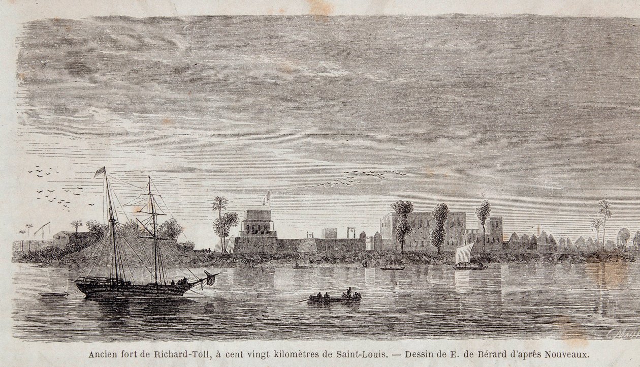 Det tidligere Fort of Richard-Toll av Unknown artist