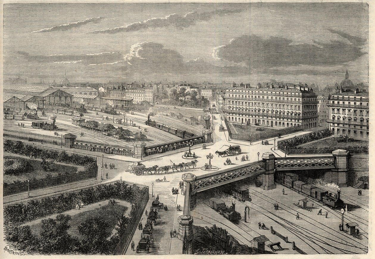 Transformasjoner av Paris under det andre imperiet, Paris Haussmann: Place de l