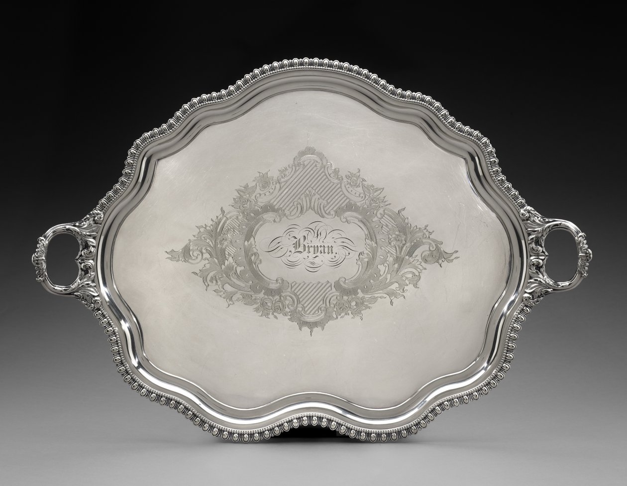 Skuff, c. 1855 (sølvplate) av Unknown artist